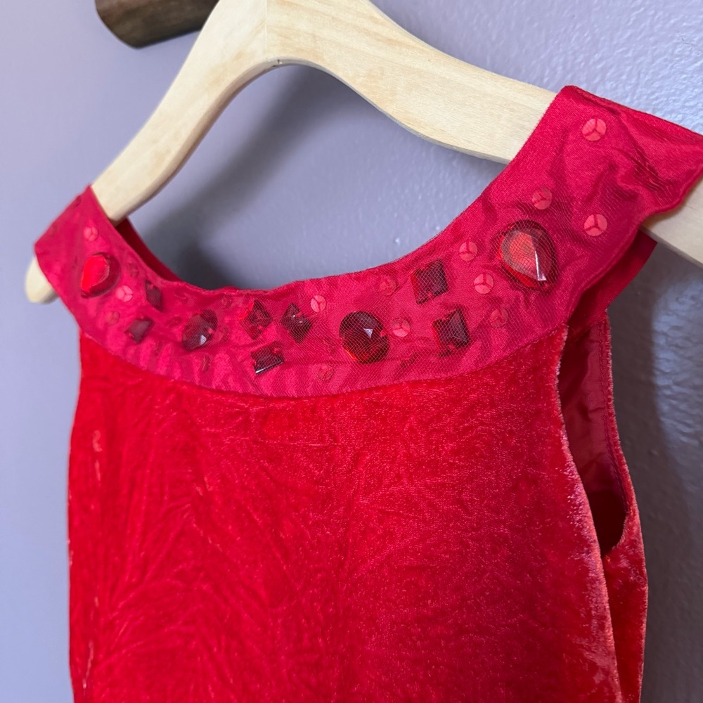 American Girl Joyful Jewels Red Dress - Picture 3 of 8